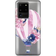 Силіконовий чохол BoxFace Samsung G988 Galaxy S20 Ultra Pink Air Baloon (938881-rs6)