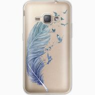 Силіконовий чохол BoxFace Samsung J120H Galaxy J1 2016 Feather (35052-cc38)