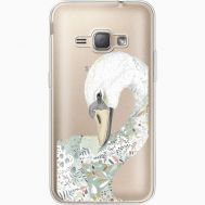 Силіконовий чохол BoxFace Samsung J120H Galaxy J1 2016 Swan (35052-cc24)