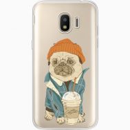 Силіконовий чохол BoxFace Samsung J250 Galaxy J2 (2018) Dog Coffeeman (35055-cc70)