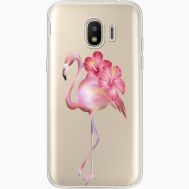 Силіконовий чохол BoxFace Samsung J250 Galaxy J2 (2018) Floral Flamingo (35055-cc12)