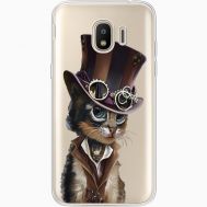 Силіконовий чохол BoxFace Samsung J250 Galaxy J2 (2018) Steampunk Cat (35055-cc39)
