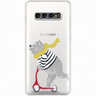 Силіконовий чохол BoxFace Samsung G975 Galaxy S10 Plus Happy Bear (35881-cc10)