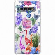 Силіконовий чохол BoxFace Samsung G975 Galaxy S10 Plus Flamingo (35881-cc40)
