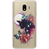 Силіконовий чохол BoxFace Samsung J400 Galaxy J4 2018 Cat in Flowers (935018-rs10)