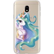Силіконовий чохол BoxFace Samsung J330 Galaxy J3 2017 Unicorn Queen (935057-rs3)
