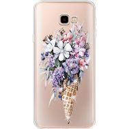 Силіконовий чохол BoxFace Samsung J415 Galaxy J4 Plus 2018 Ice Cream Flowers (935457-rs17)