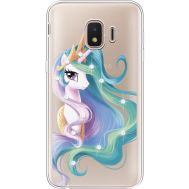 Силіконовий чохол BoxFace Samsung J260 Galaxy J2 Core Unicorn Queen (935464-rs3)