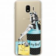 Силіконовий чохол BoxFace Samsung J400 Galaxy J4 2018 City Girl (35018-cc56)*