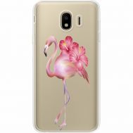 Силіконовий чохол BoxFace Samsung J400 Galaxy J4 2018 Floral Flamingo (35018-cc12)