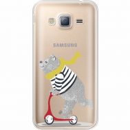Силіконовий чохол BoxFace Samsung J320 Galaxy J3 Happy Bear (35056-cc10)