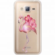 Силіконовий чохол BoxFace Samsung J320 Galaxy J3 Floral Flamingo (35056-cc12)
