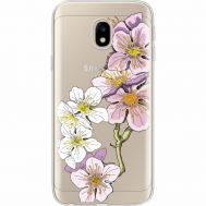 Силіконовий чохол BoxFace Samsung J330 Galaxy J3 2017 Cherry Blossom (35057-cc4)
