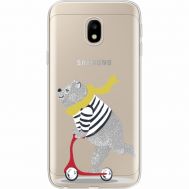 Силіконовий чохол BoxFace Samsung J330 Galaxy J3 2017 Happy Bear (35057-cc10)