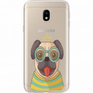 Силіконовий чохол BoxFace Samsung J330 Galaxy J3 2017 King Mops (35057-cc16)
