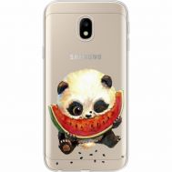 Силіконовий чохол BoxFace Samsung J330 Galaxy J3 2017 Little Panda (35057-cc21)
