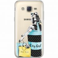 Силіконовий чохол BoxFace Samsung J500H Galaxy J5 City Girl (35058-cc56)