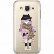 Силіконовий чохол BoxFace Samsung J500H Galaxy J5 Winter Morning Girl (35058-cc61)