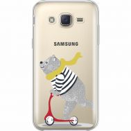 Силіконовий чохол BoxFace Samsung J500H Galaxy J5 Happy Bear (35058-cc10)
