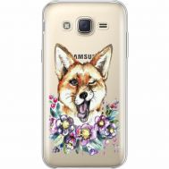 Силіконовий чохол BoxFace Samsung J500H Galaxy J5 Winking Fox (35058-cc13)