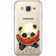 Силіконовий чохол BoxFace Samsung J500H Galaxy J5 Little Panda (35058-cc21)