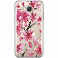 Силіконовий чохол BoxFace Samsung J500H Galaxy J5 Pink Magnolia (35058-cc37)