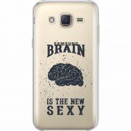 Силіконовий чохол BoxFace Samsung J500H Galaxy J5 Sexy Brain (35058-cc47)