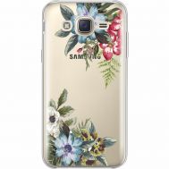 Силіконовий чохол BoxFace Samsung J500H Galaxy J5 Floral (35058-cc54)