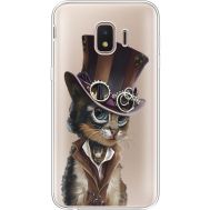 Силіконовий чохол BoxFace Samsung J260 Galaxy J2 Core Steampunk Cat (35464-cc39)