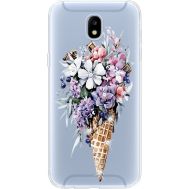 Силіконовий чохол BoxFace Samsung J530 Galaxy J5 2017 Ice Cream Flowers (935019-rs17)