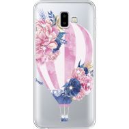 Силіконовий чохол BoxFace Samsung J610 Galaxy J6 Plus 2018 Pink Air Baloon (935459-rs6)
