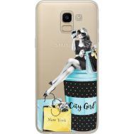 Силіконовий чохол BoxFace Samsung J600 Galaxy J6 2018 City Girl (34979-cc56)