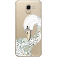 Силіконовий чохол BoxFace Samsung J600 Galaxy J6 2018 Swan (34979-cc24)