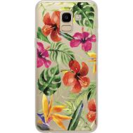 Силіконовий чохол BoxFace Samsung J600 Galaxy J6 2018 Tropical Flowers (34979-cc43)