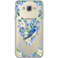 Силіконовий чохол BoxFace Samsung J700H Galaxy J7 Spring Bird (34980-cc96)