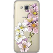 Силіконовий чохол BoxFace Samsung J700H Galaxy J7 Cherry Blossom (34980-cc4)