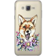 Силіконовий чохол BoxFace Samsung J700H Galaxy J7 Winking Fox (34980-cc13)