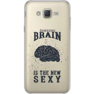 Силіконовий чохол BoxFace Samsung J700H Galaxy J7 Sexy Brain (34980-cc47)