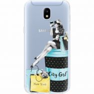 Силіконовий чохол BoxFace Samsung J530 Galaxy J5 2017 City Girl (35019-cc56)