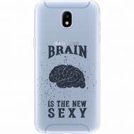 Силіконовий чохол BoxFace Samsung J530 Galaxy J5 2017 Sexy Brain (35019-cc47)