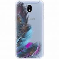 Силіконовий чохол BoxFace Samsung J530 Galaxy J5 2017 Feathers (35019-cc48)