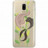 Силіконовий чохол BoxFace Samsung J810 Galaxy J8 2018 Cute Mermaid (35021-cc62)
