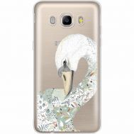 Силіконовий чохол BoxFace Samsung J510 Galaxy J5 2016 Swan (35059-cc24)