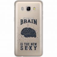 Силіконовий чохол BoxFace Samsung J510 Galaxy J5 2016 Sexy Brain (35059-cc47)