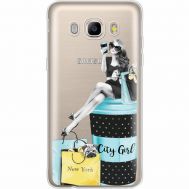 Силіконовий чохол BoxFace Samsung J710 Galaxy J7 2016 City Girl (35060-cc56)