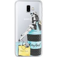 Силіконовий чохол BoxFace Samsung J610 Galaxy J6 Plus 2018 City Girl (35459-cc56)