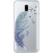 Силіконовий чохол BoxFace Samsung J610 Galaxy J6 Plus 2018 Feather (35459-cc38)