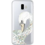 Силіконовий чохол BoxFace Samsung J610 Galaxy J6 Plus 2018 Swan (35459-cc24)