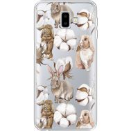 Силіконовий чохол BoxFace Samsung J610 Galaxy J6 Plus 2018 Cotton and Rabbits (35459-cc49)