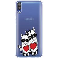 Силіконовий чохол BoxFace Samsung M105 Galaxy M10 Raccoons in love (36519-cc29)